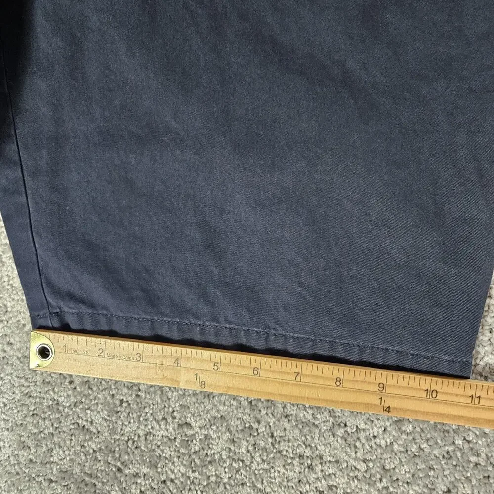 Banana Republic Emerson Shorts Men's 35 Blue Chino Preppy Casual Golf Minimalist